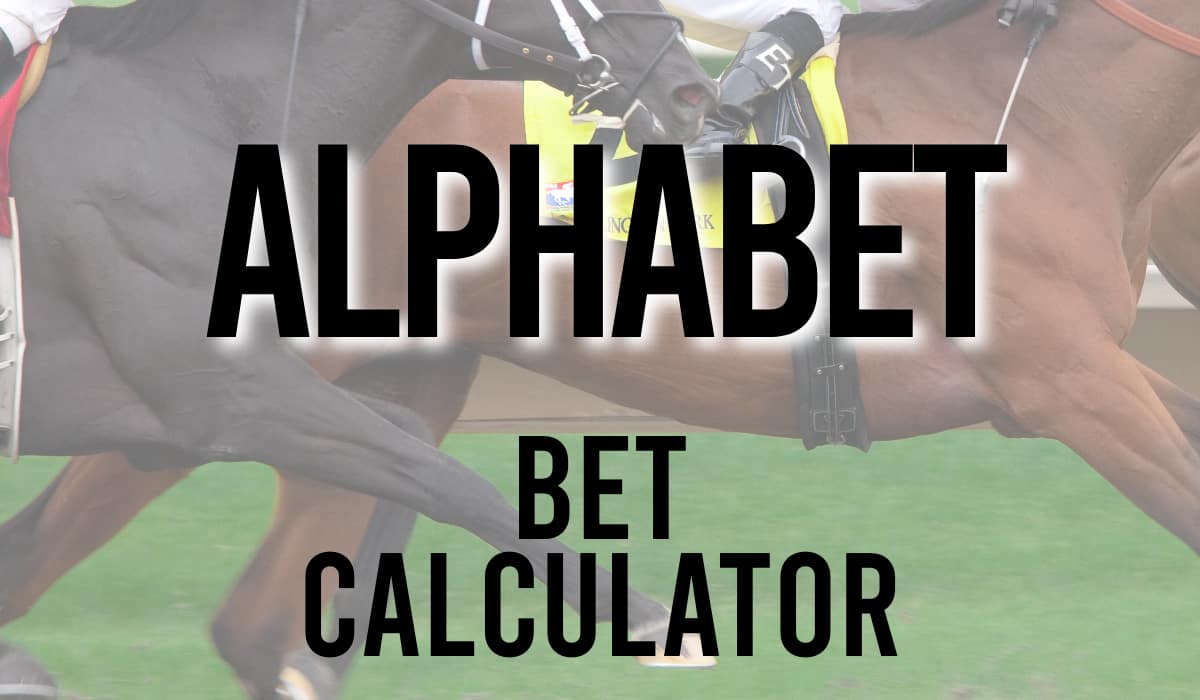 Alphabet Bet Calculator