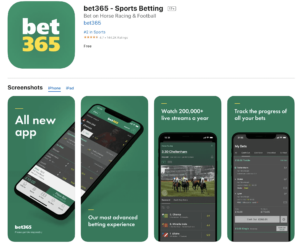bet365 iOS App 2 App Store ID for bet365 Sports Betting iOS App is 519684662