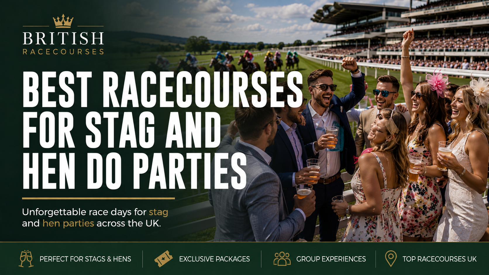 Best Racecourses for Stag and Hen Do Parties? 35 Exciting racecourses for celebratory parties.