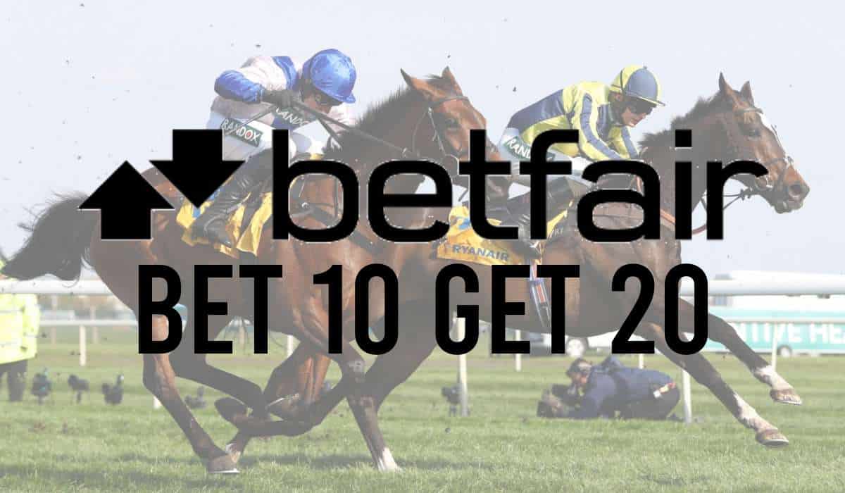 Betfair Bet 10 Get 20