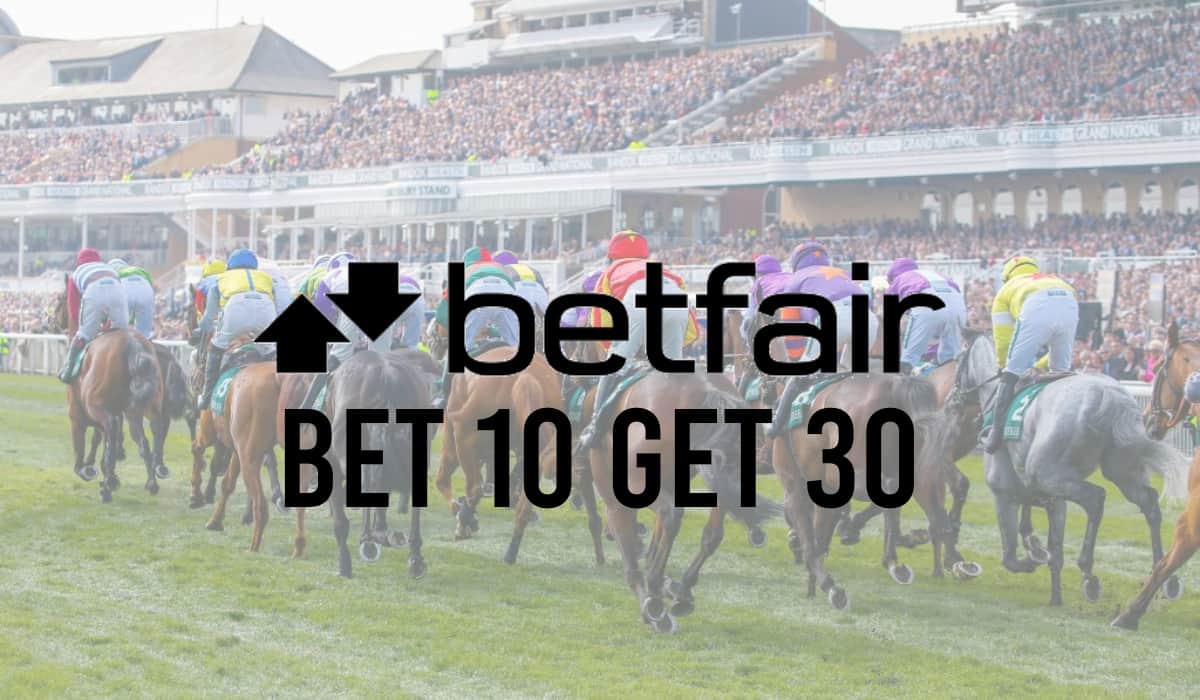Betfair Bet 10 Get 30