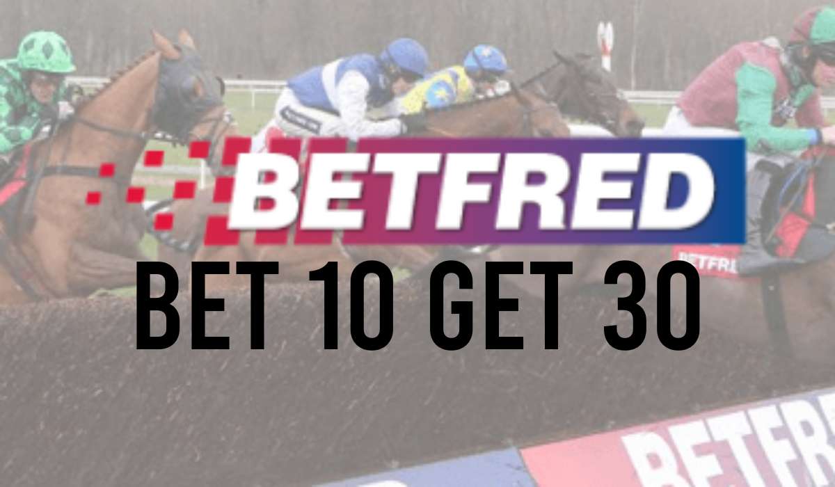 Betfred Bet 10 Get 30