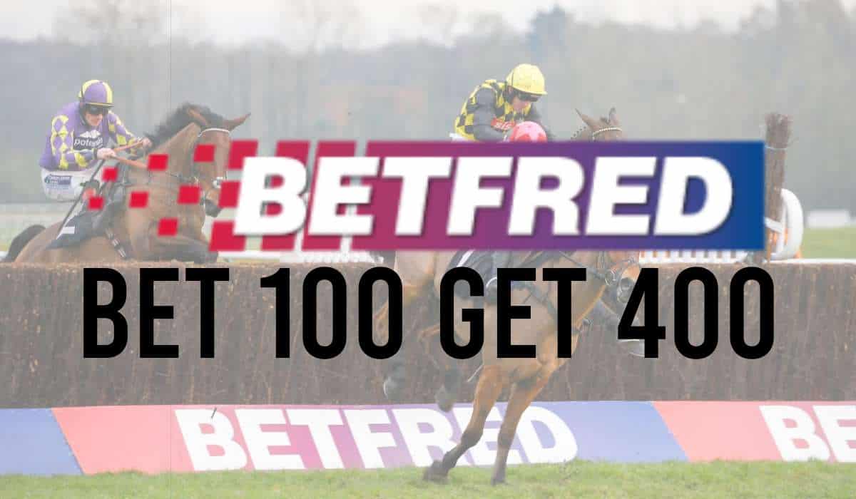 Betfred Bet 100 Get 400