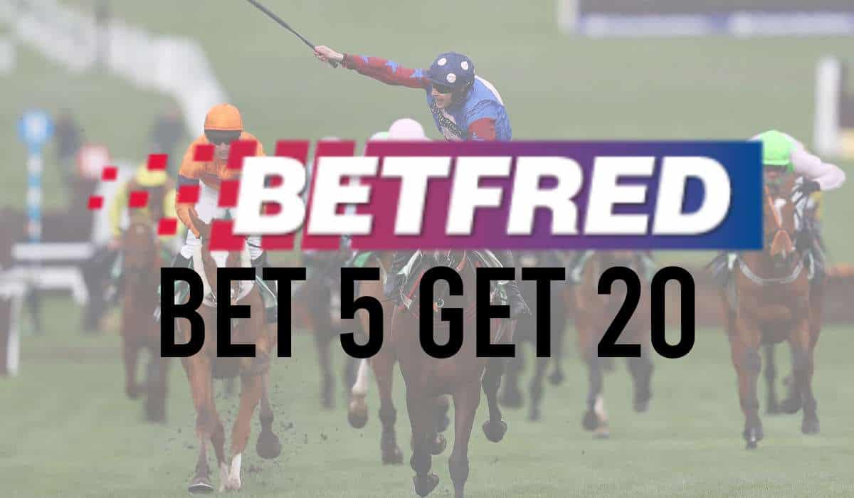 Betfred Bet 5 Get 20