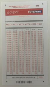 Tote Betting Slips 57 Blank Tote Jackpot Betting Slip