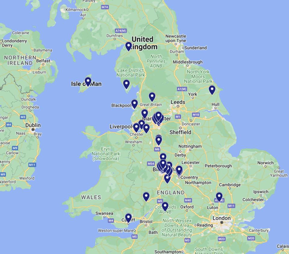 Boylesports Betting Shop Locations UK