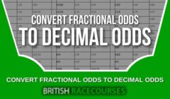 Convert Fractional Odds To Decimal Odds
