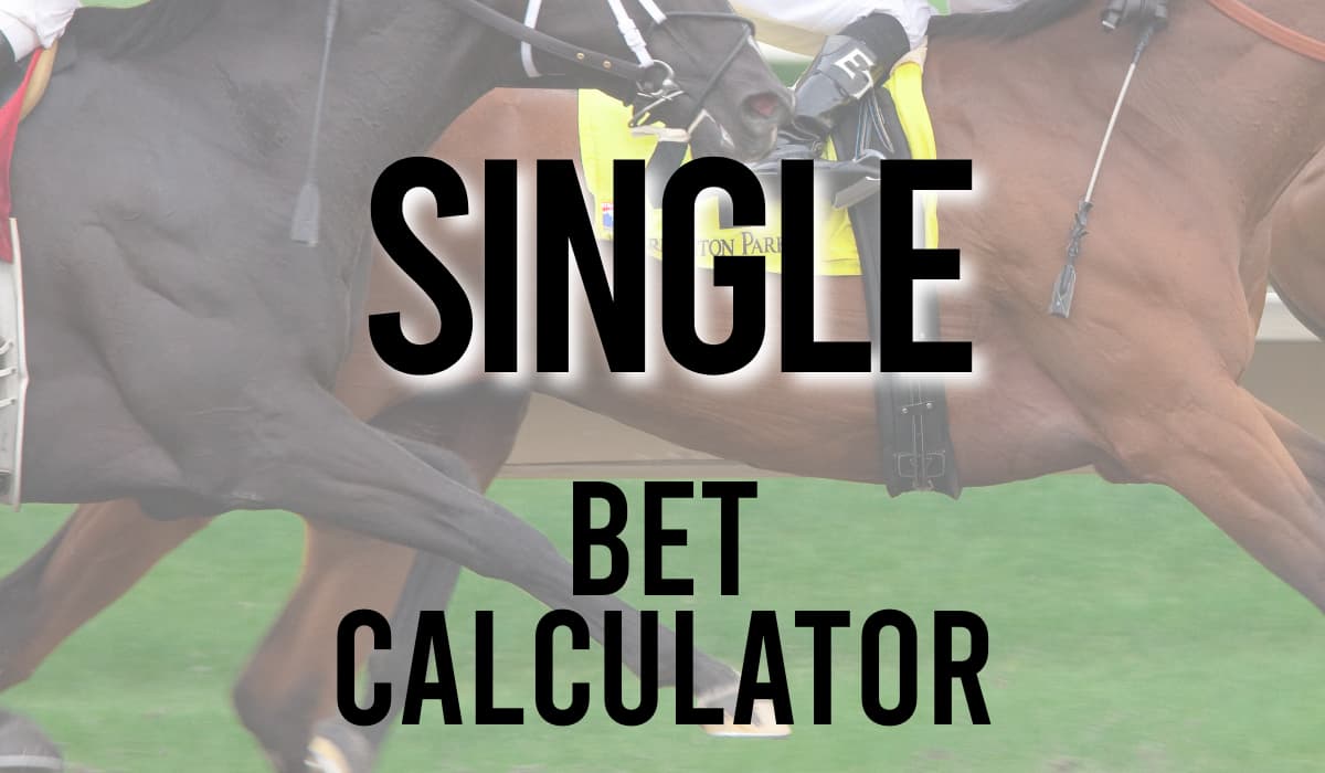 Single Bet Calculator