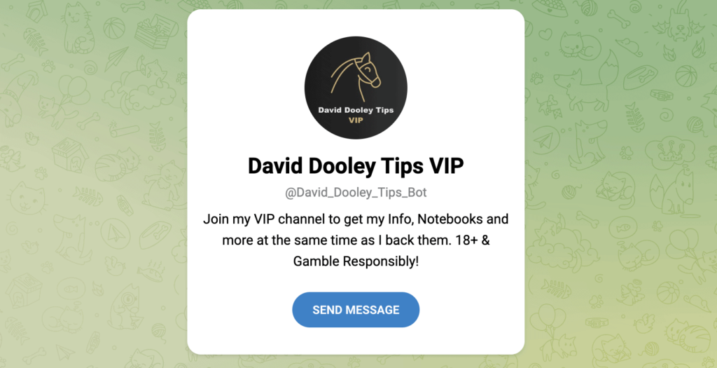 David Dooley Tips VIP Telegram Exclusive Group