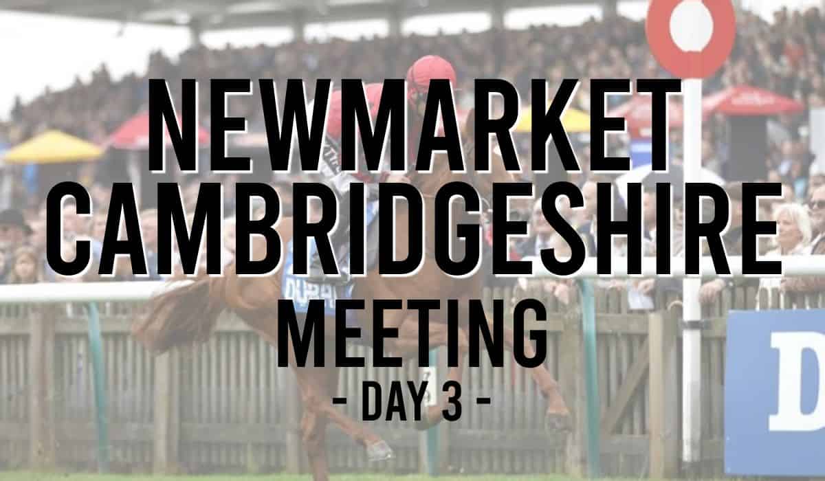Day 3 of Newmarket Cambridgeshire Meeting