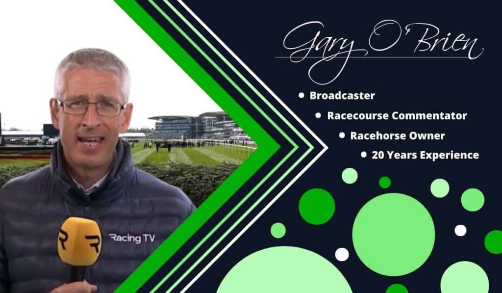 Male Horse Racing Reporters 21 Gary O'Brien