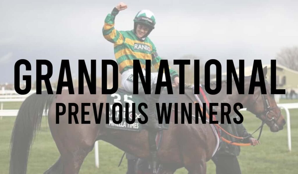 Grand National Previous Winners