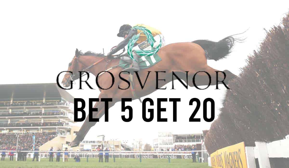 Grosvenor Bet 5 Get 20