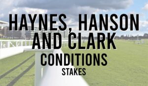 Listed Horse Races 108 Haynes Hanson and Clark Conditions Stakes