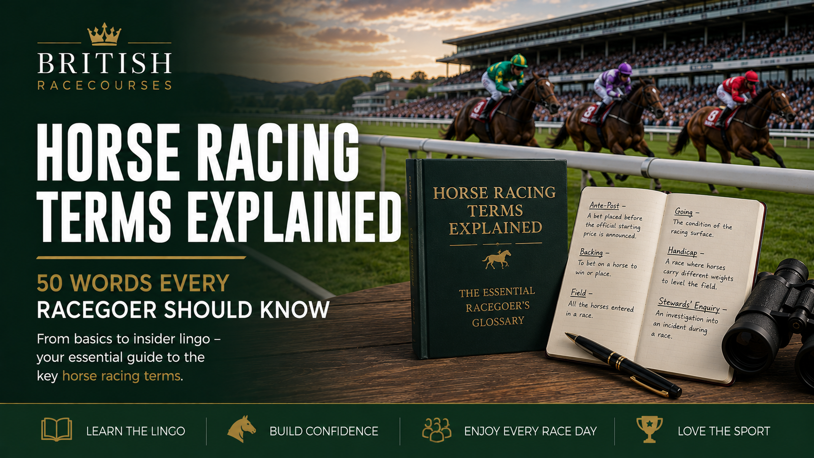 Guide to essential horse racing terminology