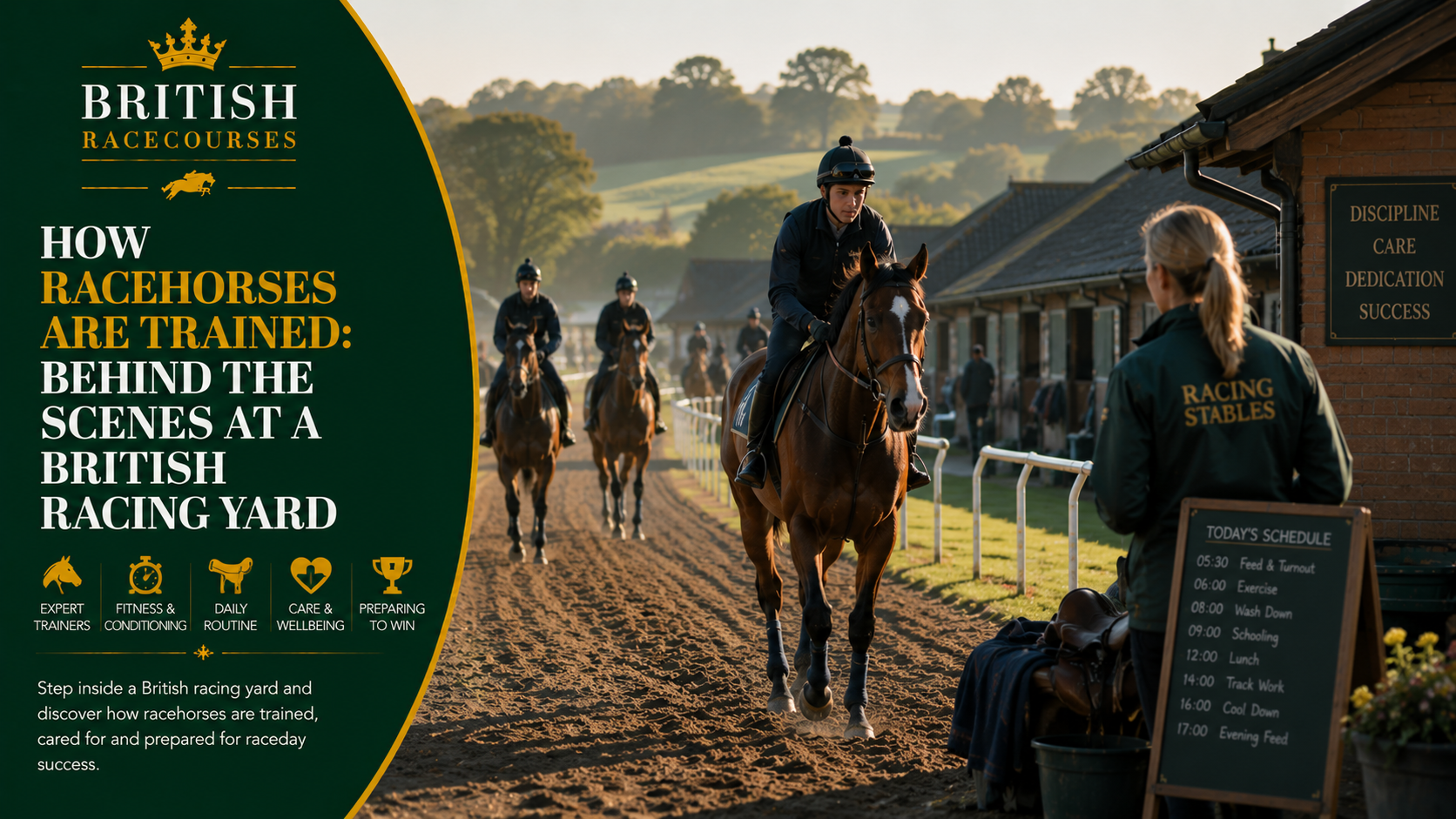 How Racehorses Are Trained: Behind the Scenes at a British Racing Yard 22 How racehorses are trained