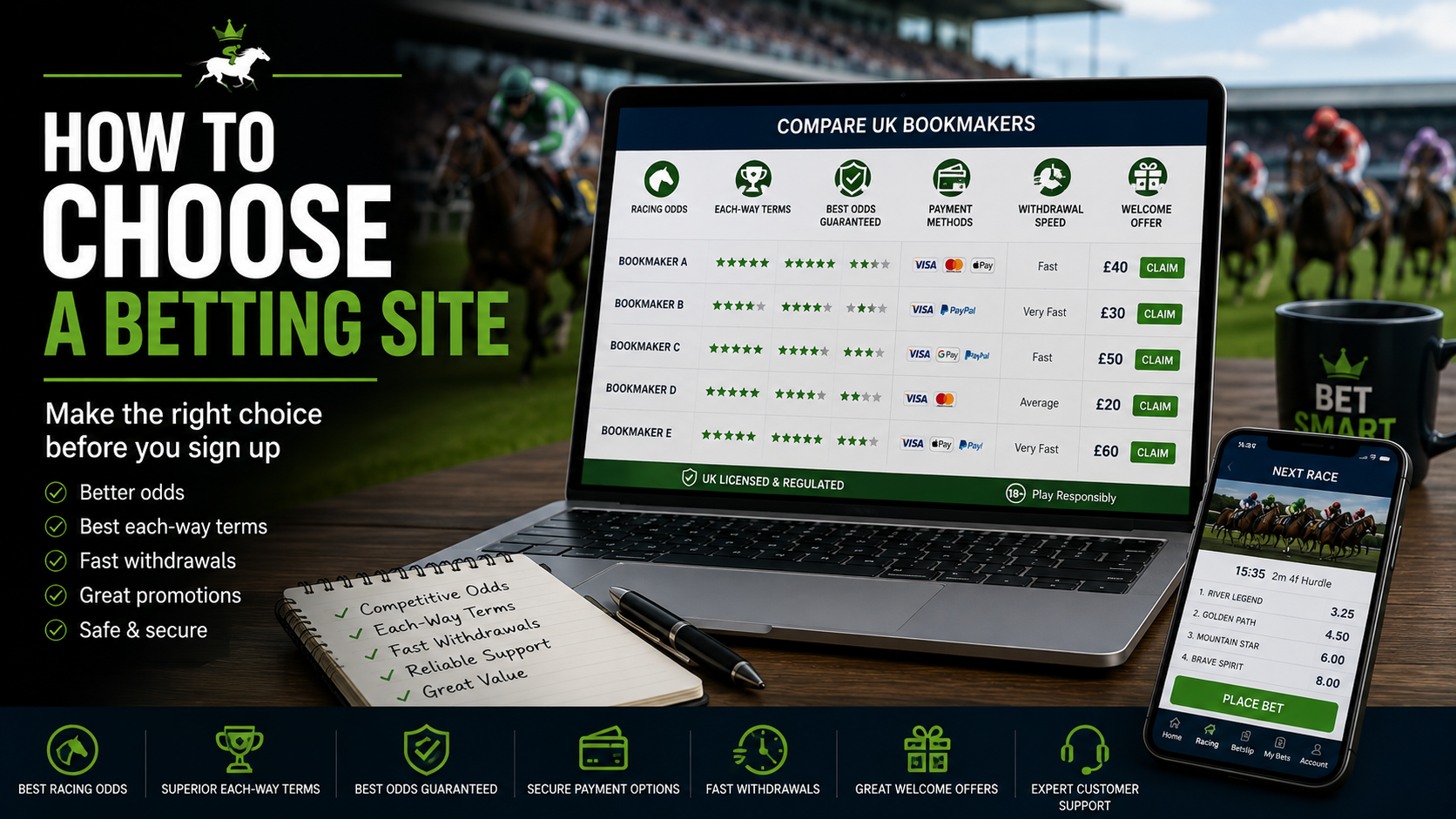 How to choose a betting site