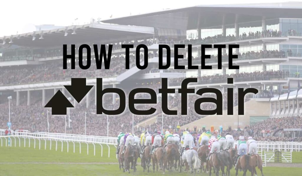 How to delete betfair Account