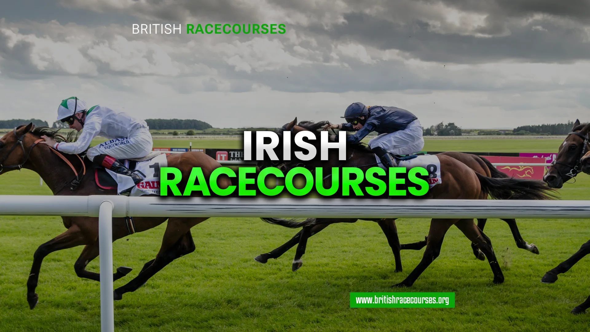 Irish Racecourses 1 Horses racing at Irish racecourses.