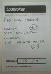Ladbrokes Win Double Betting Slip