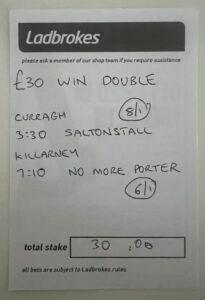 Ladbrokes Betting Slips 15 Ladbrokes Win Double Betting Slip
