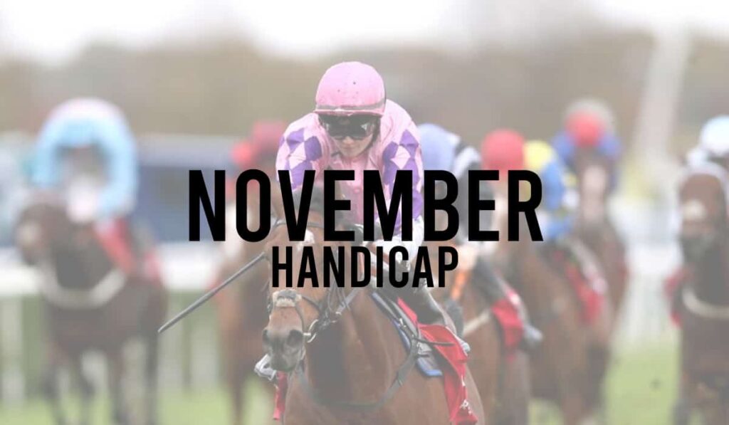 November Handicap 16 November Handicap