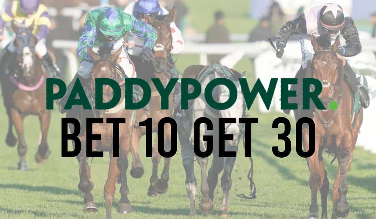 Paddy Power Bet 10 Get 30