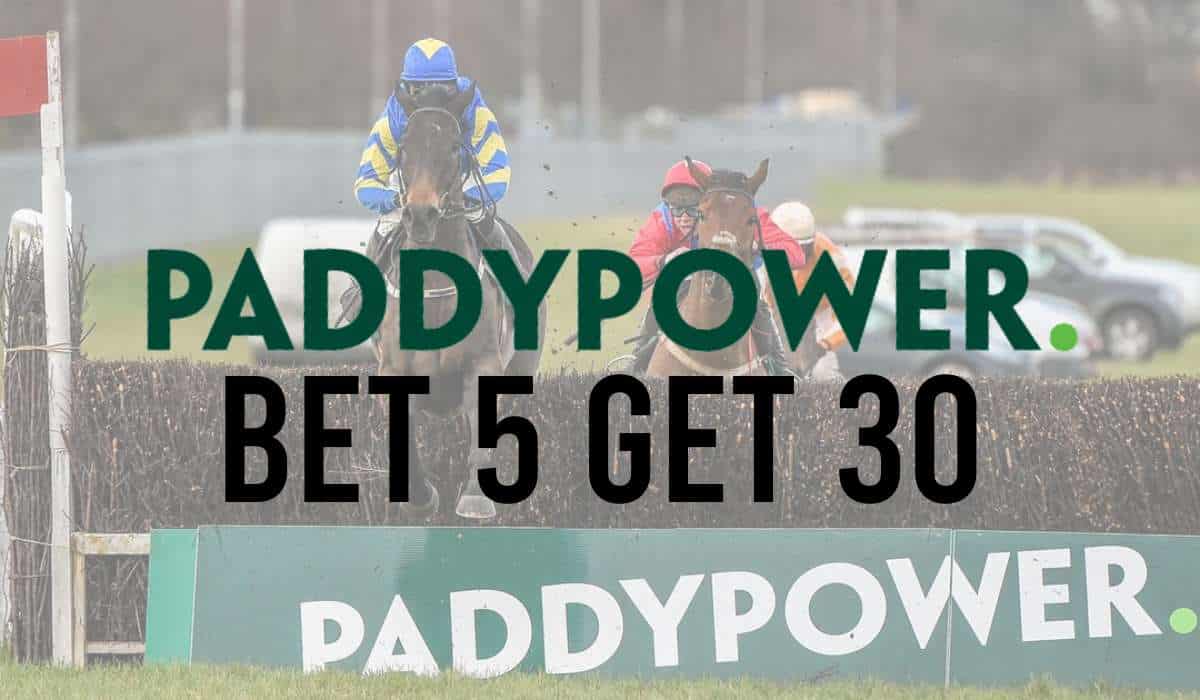 Paddy Power Bet 5 Get 30