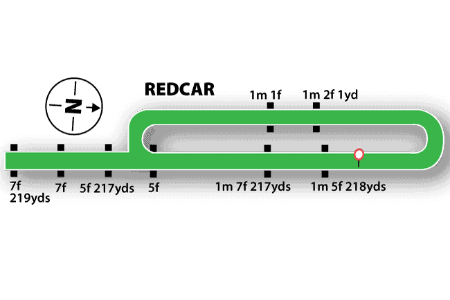 Redcar Racecourse Map