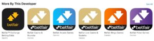 Betfair iOS App 3 iOS Apps By Betfair