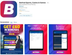 Betfred iOS App 2 Betfred app store