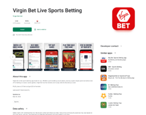 Virgin Bet Betting App