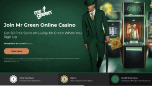 How Do I Get My 50 Free Spins on Mr Green?