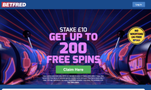Betfred 200 Free Spins