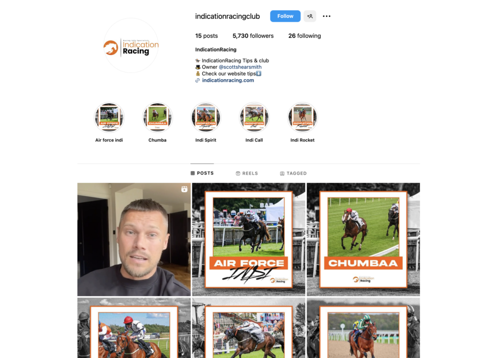 Best Sports Betting Influencers On Instagram 47 Screenshot 2023 11 06 at 16.07.26