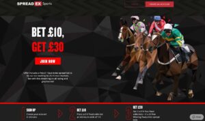 Spreadex Sign Up Offer - Bet 10 Get 30 Free Bet