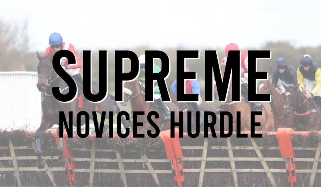 Supreme Novices Hurdle Tips, Odds, Stats , Winners and Trends