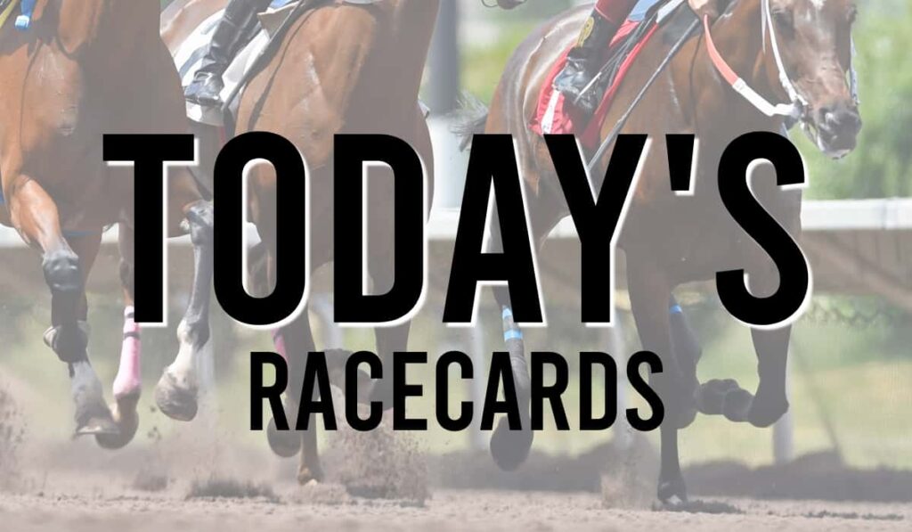 Today's Racecards View The Horse Racing Racecard For Free Today