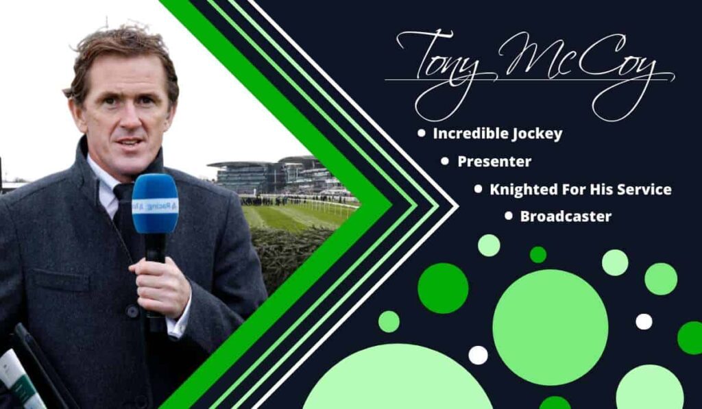 Male Horse Racing Reporters 24 Tony McCoy