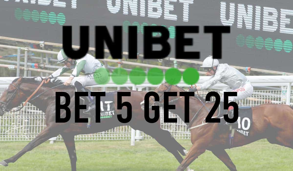 Unibet Bet 5 Get 25