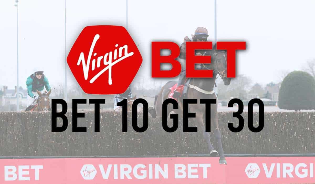 Virgin Bet Bet 10 Get 30
