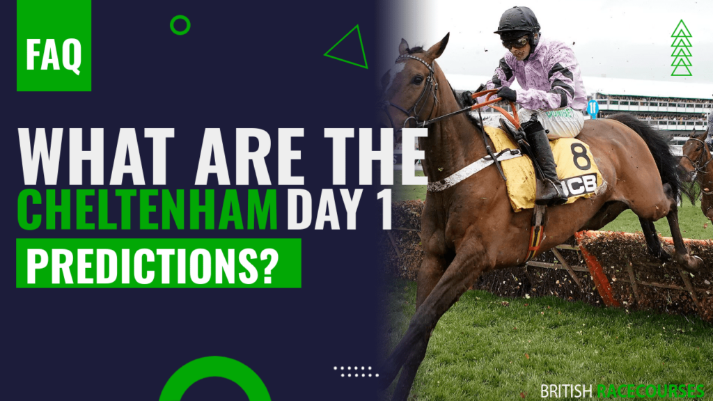 Cheltenham Festival Day 1 3 What are the cheltenham day 1 predictions