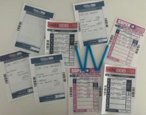 Betting Slips 12 William Hill Horse Racing Bet Slips UK