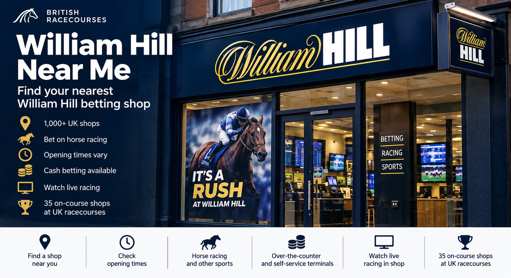 William Hill Near Me: Find Your Nearest William Hill Betting Shop 12 William Hill Near me 1