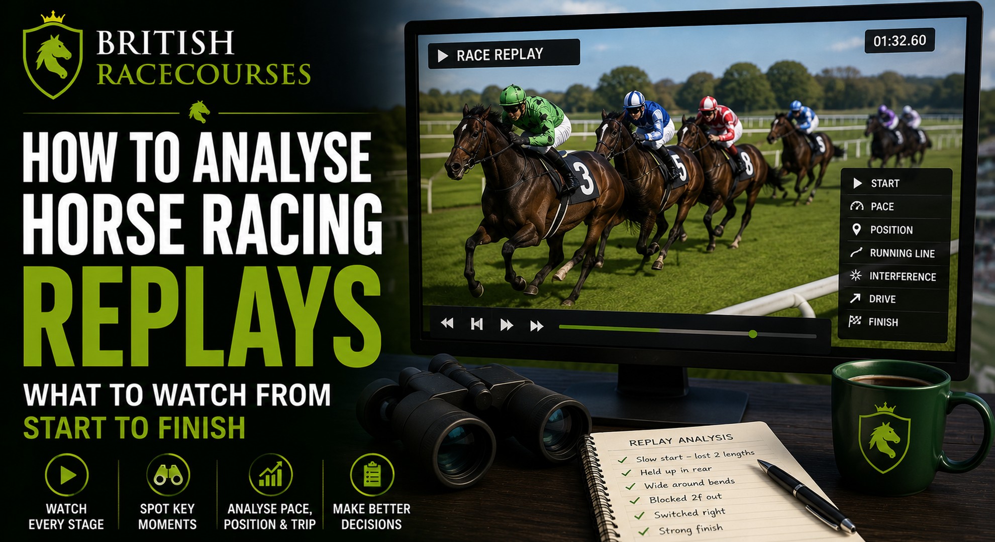 How to Analyse Horse Racing Replays: What to Watch From Start to Finish 1 analyse racing replays