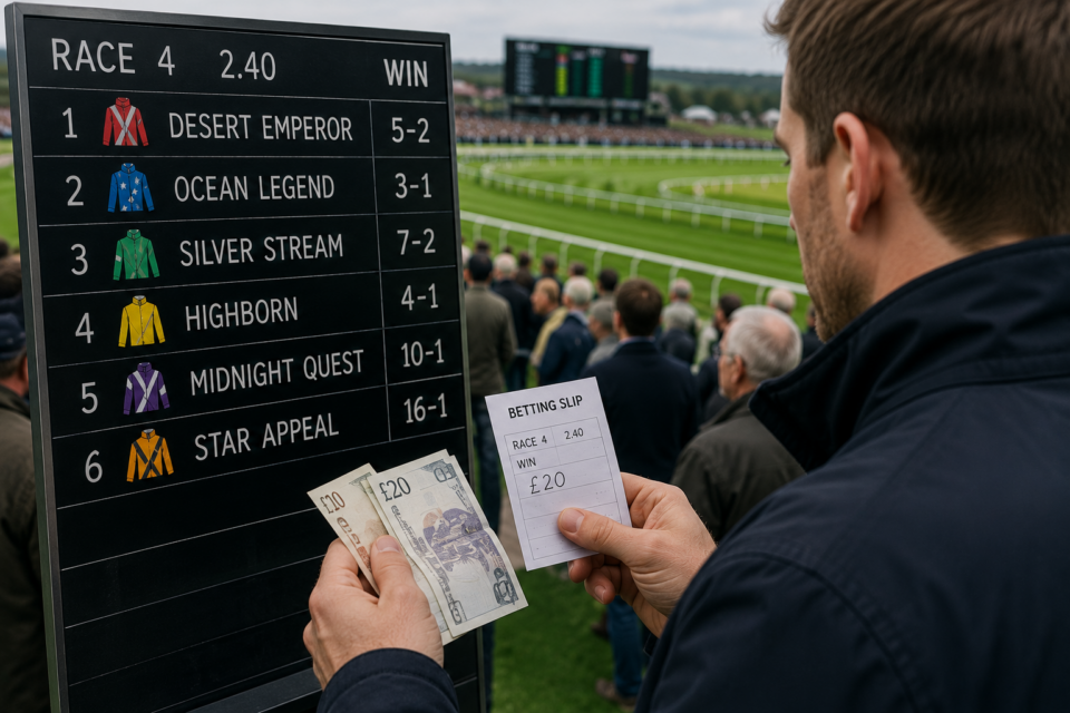The Complete Beginner's Guide to Horse Racing 4 betting at the racecourse