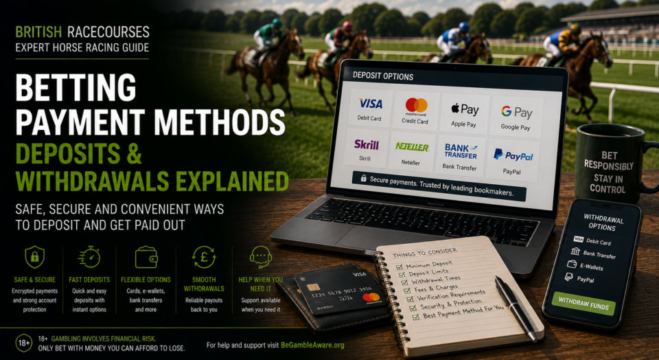 Betting Payment Methods: Deposits and Withdrawals at UK Betting Sites 2 betting payment methods 1