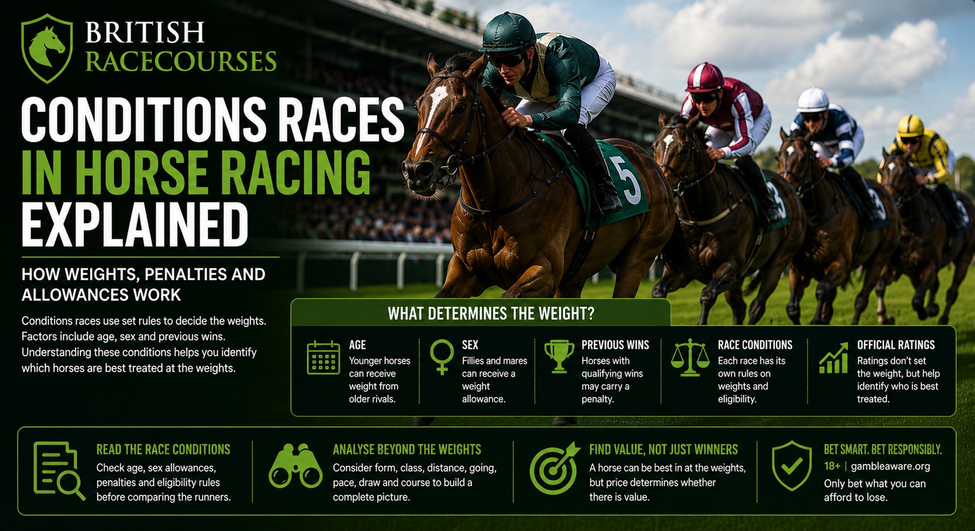 Conditions Races in Horse Racing Explained 5 conditions races