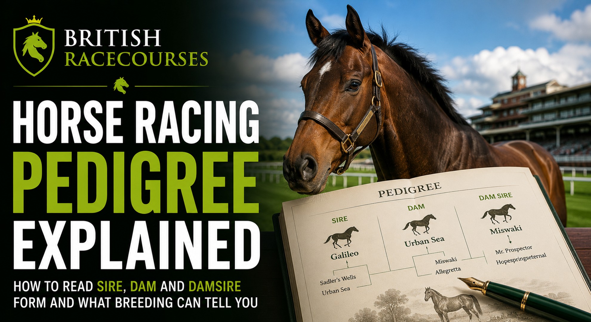 Horse Racing Pedigree Explained: How to Read Sire, Dam and Damsire Form 1 horse racing pedigree