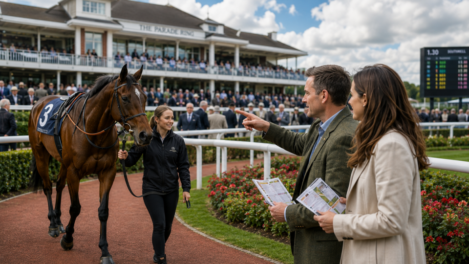 The Complete Beginner's Guide to Horse Racing 9 parade ring